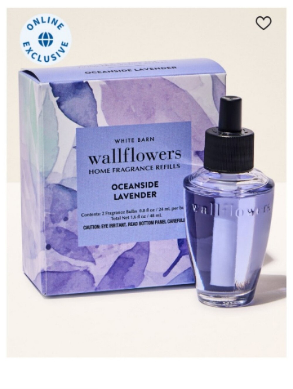 White Barn Wallflowers Oceanside Lavender Refill - Lavender